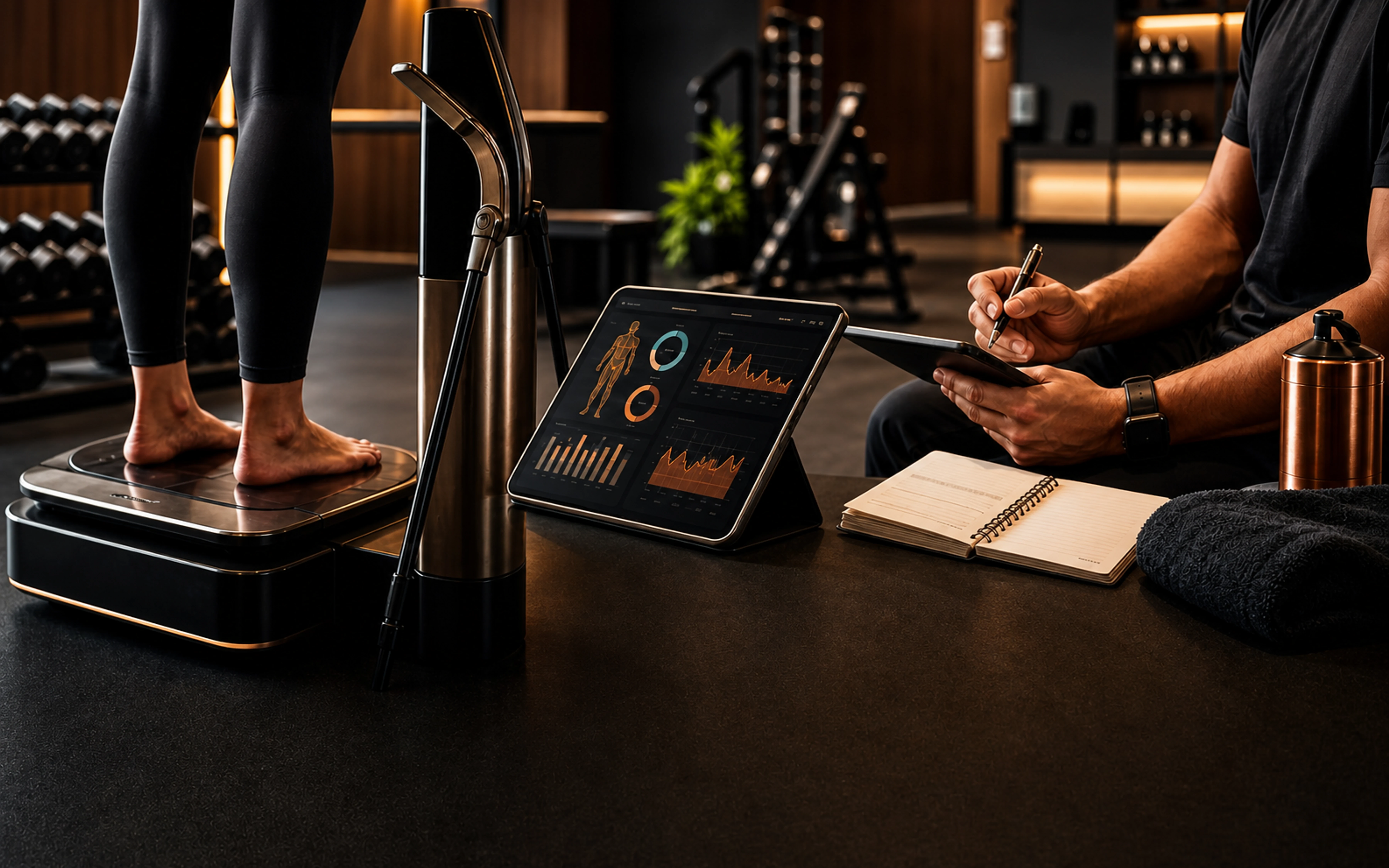 Assessment-led personal training setup at ZOI Fitness